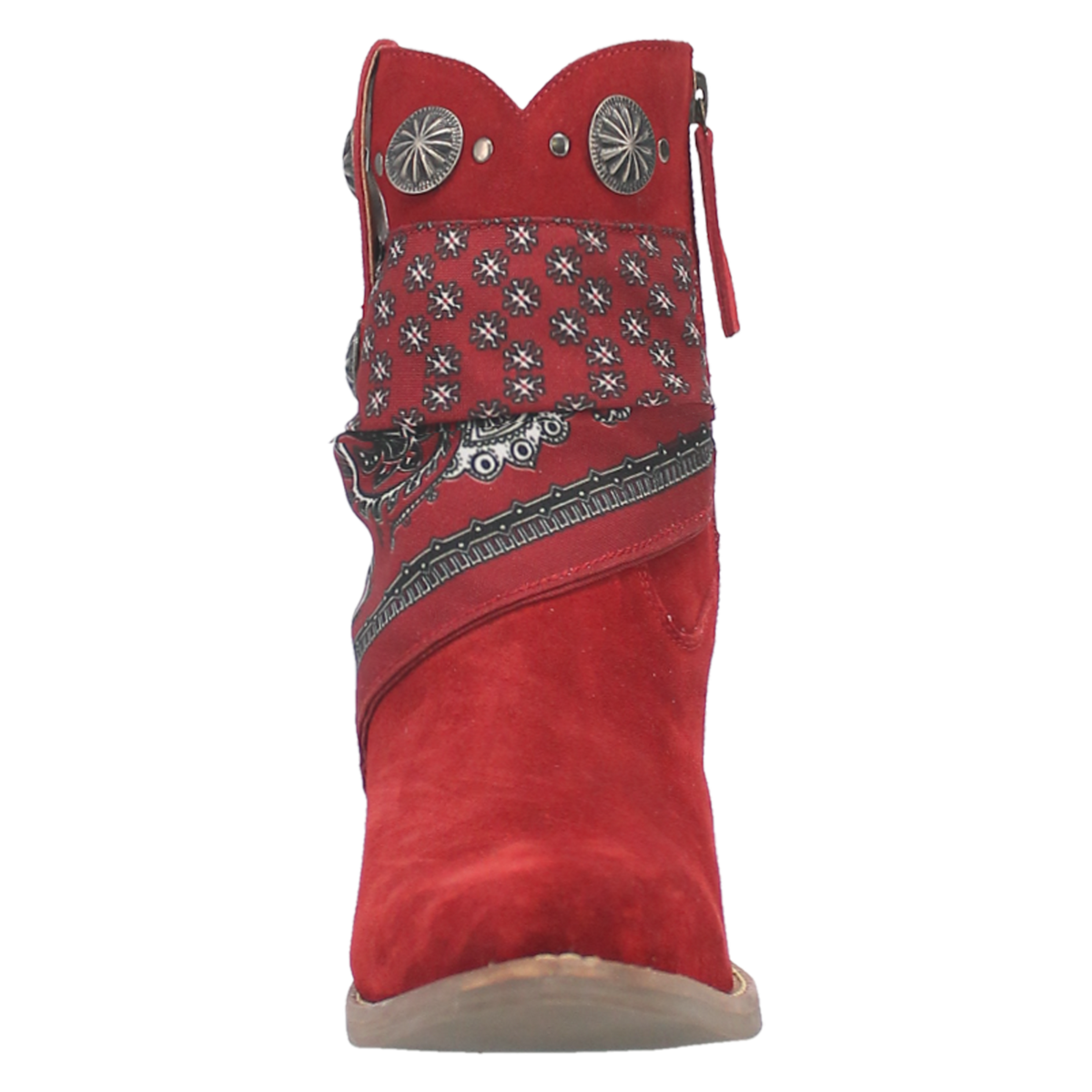 Dingo Women's Bandida Red Leather Bootie