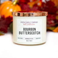 Linden Candle Company 16oz Wooden Wick Candle