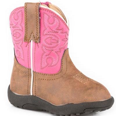 Roper Infant Toddler Ainsley Pink Boot