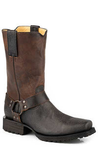 Roper Men's Outlaw J Wales Biker Harness Boot