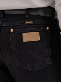 Wrangler Men's Cowboy Cut Slim Fit Jean in Shadow Black