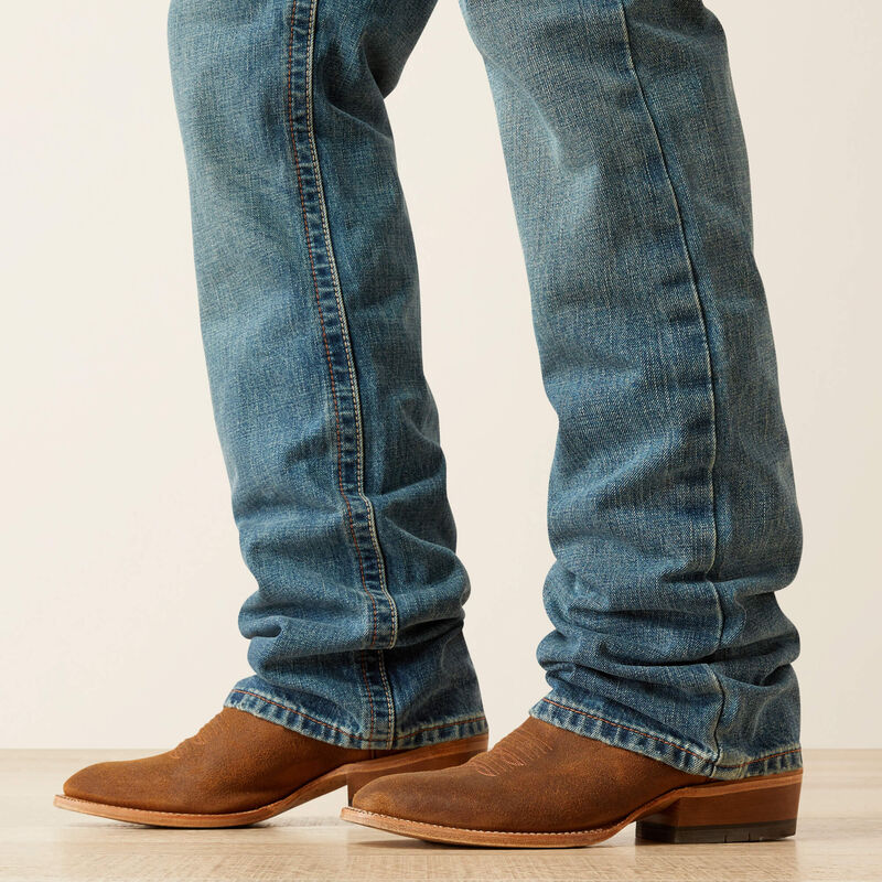 Ariat Men's M4 Relaxed Boot Cut Jeans in Scoundrel
