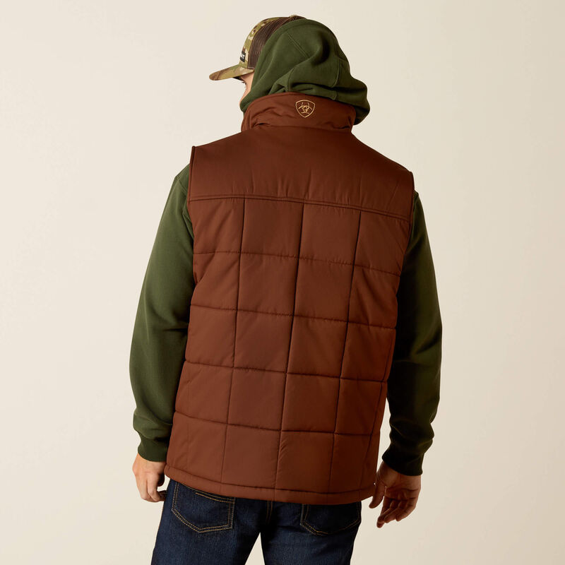 Ariat Men's Crius Insulated Vest in Potting Soil