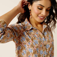 Ariat Women's Homestyle L/S Western Button Down Shirt in Prairie Floral