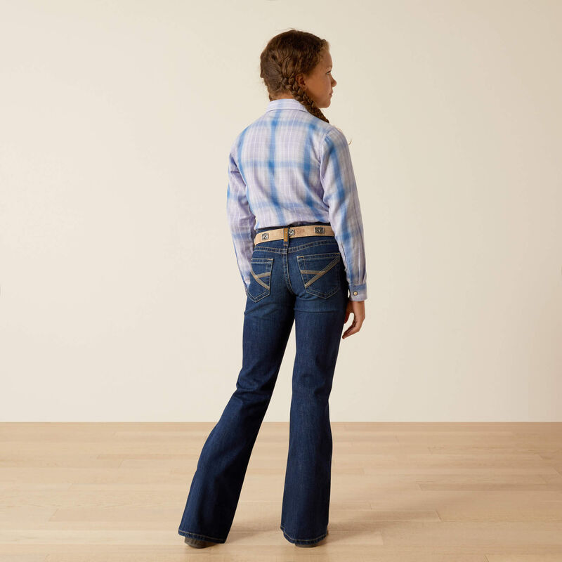 Ariat Youth Girl's Jordyn Flare Jean in Mina