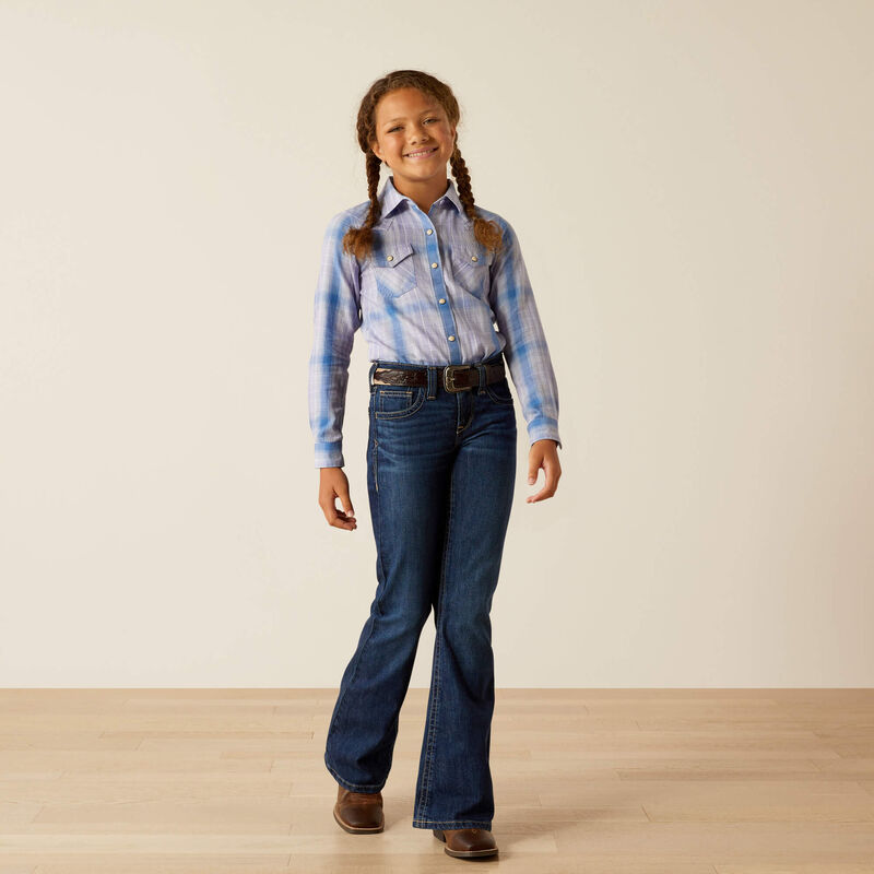 Ariat Youth Girl's Jordyn Flare Jean in Mina