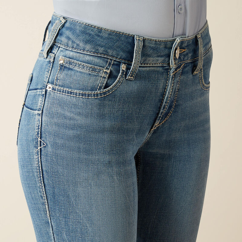 Ariat Women's Perfect Rise Naz Bootcut Jean in Crete (Available in Regular & Plus Sizes)