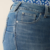 Ariat Women's Perfect Rise Naz Bootcut Jean in Crete (Available in Regular & Plus Sizes)