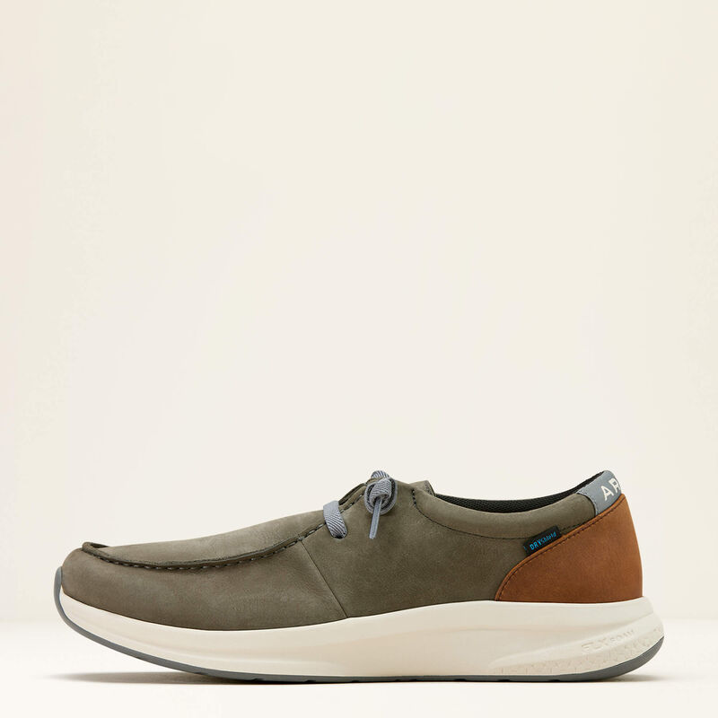 Ariat Men's Buckeye H20 Waterproof Shoe in Dark Grey & Status Brown