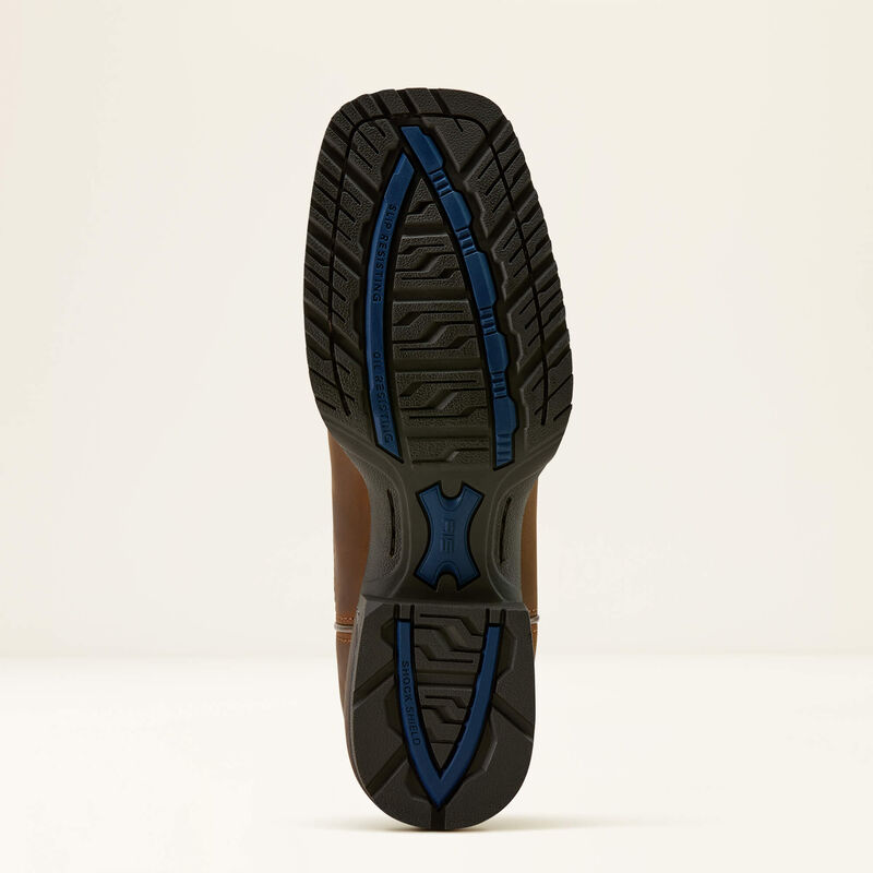 Ariat Women's Hybrid Ranchwork VentTEK 360 Western Boot in Distressed Brown