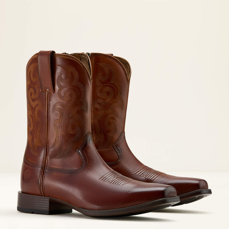 Ariat Men's Bodie Western Boot in Bitter Brown