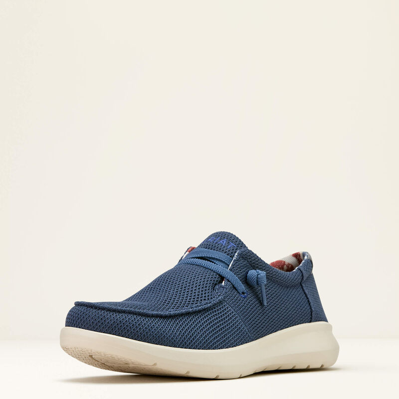 Ariat Men's Hilo Casual Shoe in Navy Mesh