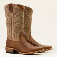 Ariat Men's Futurity Champ Cowboy Boot in Tan Tone/Truly Taupe