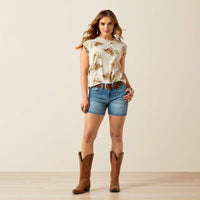 Ariat Women's Perfect Rise Maren Denim Shorts in Minnesota