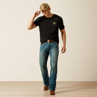 Ariat Men's Gramps Tractor T-Shirt in Black