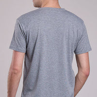 Tin Haul Men's Retro Desert Screen Print T-Shirt in Grey