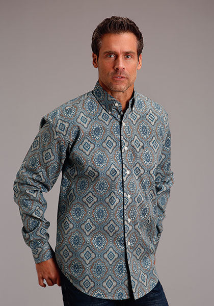 Stetson Men's Sierra Paisley Shirt