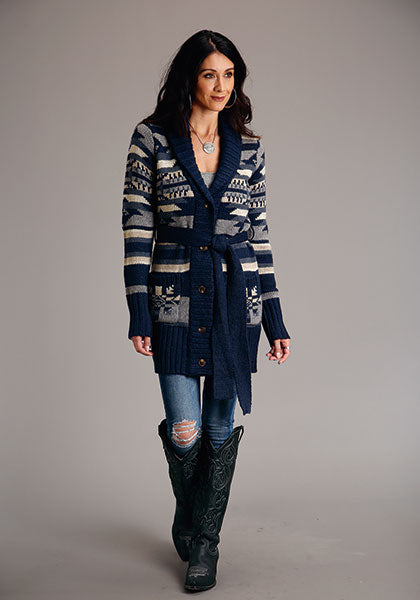 Reversible Aztec Sweater Cardigan – Leander Blue Boutique