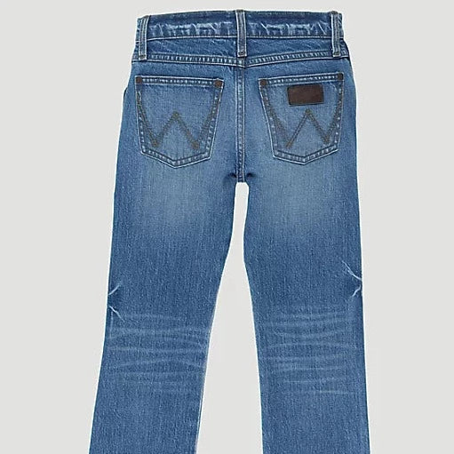 Wrangler West Youth Boy's Bootcut Jean in Diamond Acres