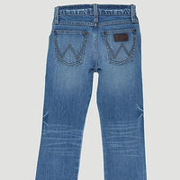 Wrangler West Youth Boy's Bootcut Jean in Diamond Acres