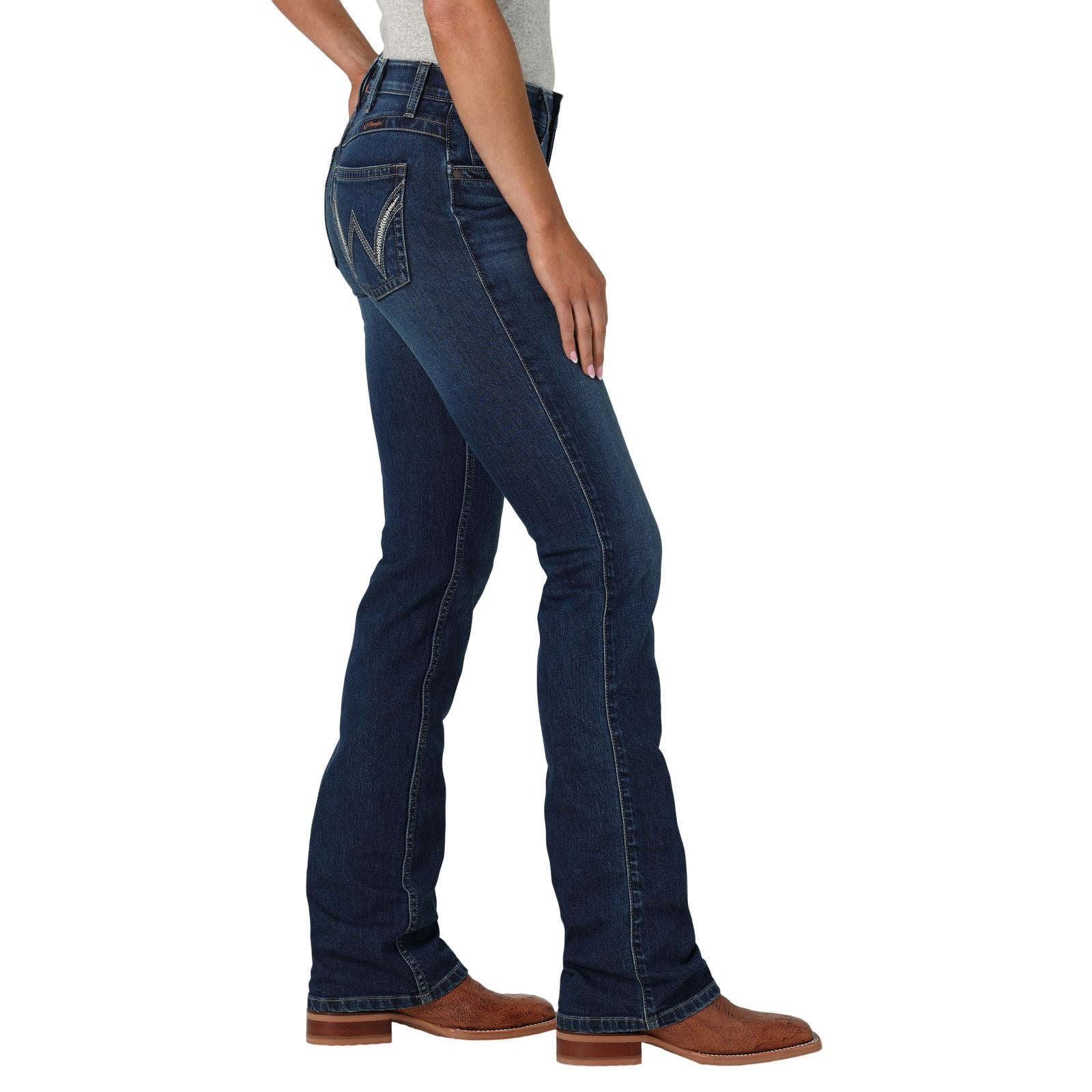 Wrangler q baby booty clearance up jeans