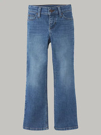 Wrangler Girl's Bootcut Jean in Daisy
