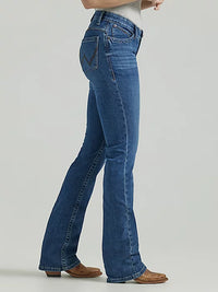 Wrangler Women's Ultimate Riding Jean Willow Mid-Rise Bootcut in Jennifer