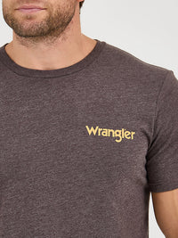 Wrangler Men's Graphic Logo T-Shirt in Desert Bistre