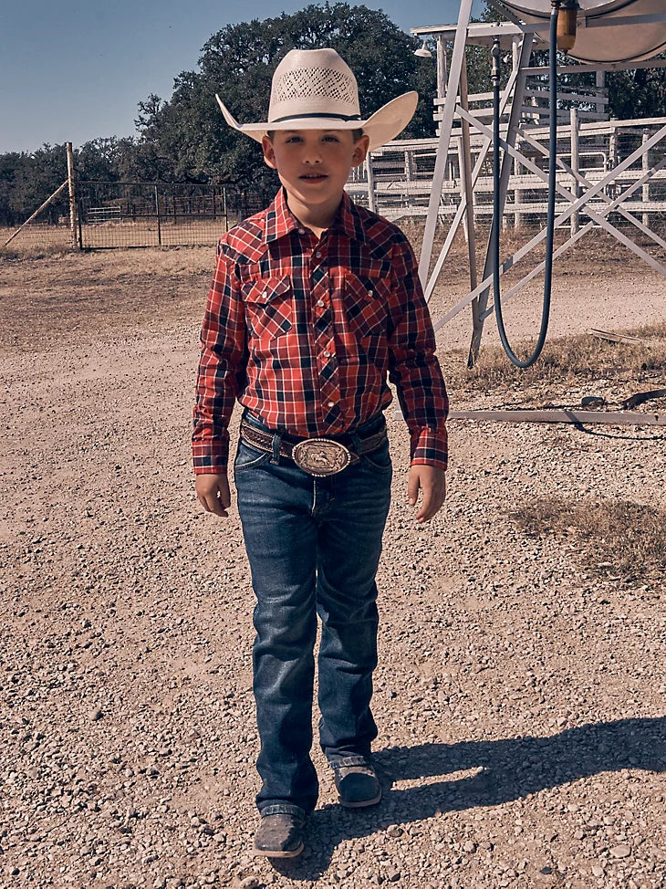 Wrangler Retro Toddler Boy's Slim Boot Jean in Hayward