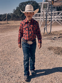 Wrangler Retro Toddler Boy's Slim Boot Jean in Hayward