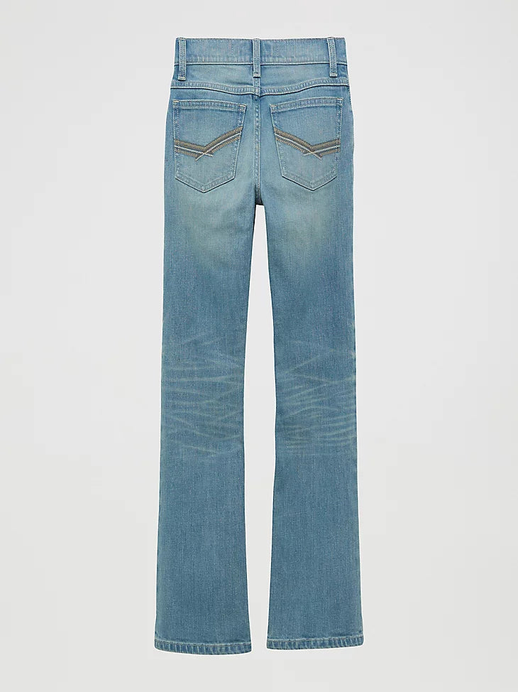 Wrangler 20X Toddler Boy's Vintage Bootcut Slim Fit Jean in Southend