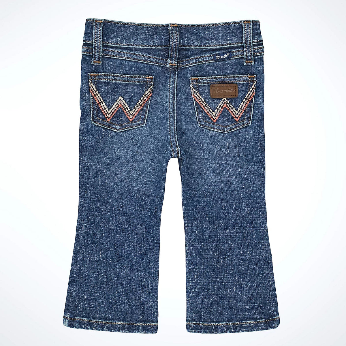 Wrangler Baby & Toddler Girl's W Stitched Bootcut Jean in Taylor