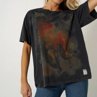 Wrangler x Lainey Wilson Horse Oversized Tee in Black