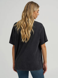 Wrangler x Lainey Wilson Horse Oversized Tee in Black