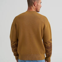 Wrangler x Coors Men's L/S Sweater in Dijon