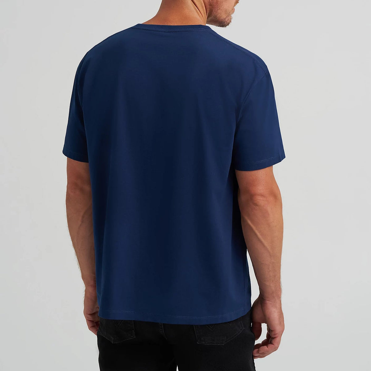 Wrangler x Coors Men's Logo T-Shirt in Navy