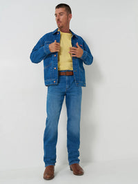 Wrangler x Coors Men's 13MWZ Cowboy Cut Jean in Golden Blue