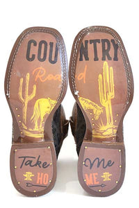 Tin Haul Women's Paisley Python Boot