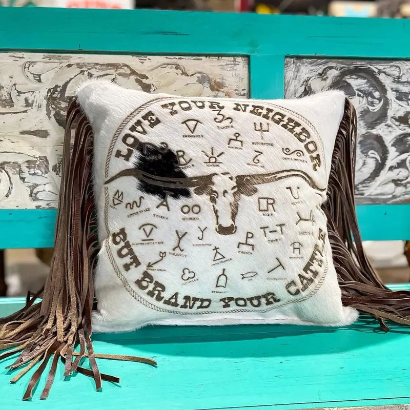 Western throw top pillows for couch