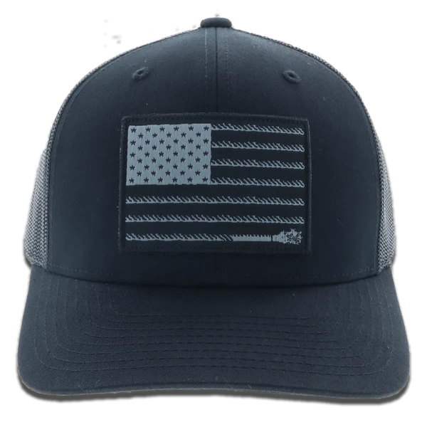 Hooey "Liberty Roper" Ball Cap in Black