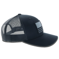 Hooey "Liberty Roper" Ball Cap in Black