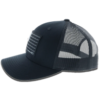 Hooey "Liberty Roper" Ball Cap in Black