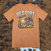 Red Dirt Hat Co. "Desert Sky" Graphic T-Shirt in Rust