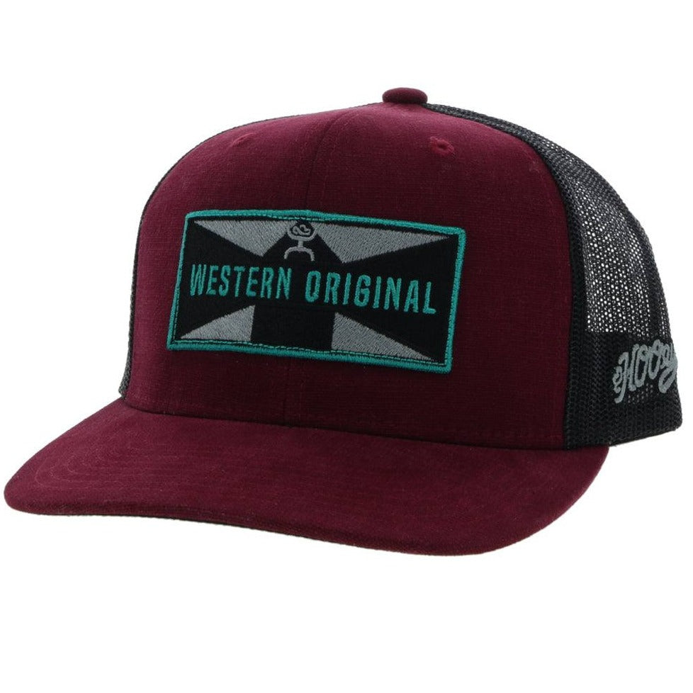 Hooey "Holley" Maroon & Black Snapback