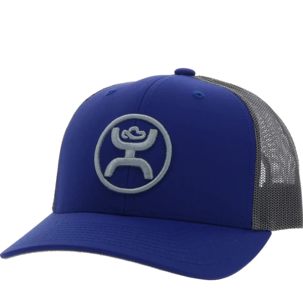 Hooey "O Classic" Blue and Grey Ball Cap