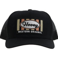 Hooey "Sudan" Trucker Hat in Black & Tan