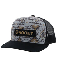 Hooey Lock Up Trucker Cap in Grey/Black