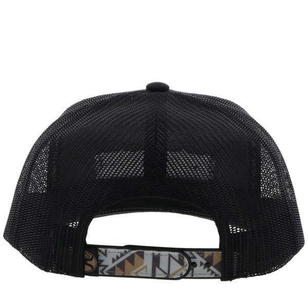 Hooey Lock Up Trucker Cap in Grey/Black