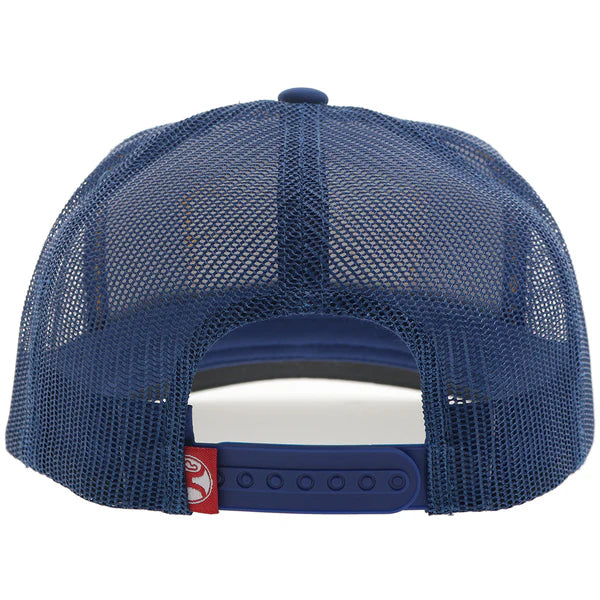 Hooey "Trip" Rope Trucker Hat in Blue