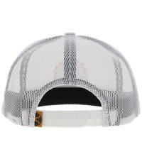 Hooey "Spur" Rope Trucker Hat in White & Forest Green